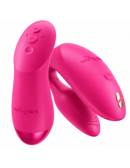 WE VIBE CHORUS PRO VIBRADOR PREMIUM PARA PAREJAS ROSA ELACTRICO