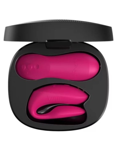 WE VIBE CHORUS PRO VIBRADOR PREMIUM PARA PAREJAS ROSA ELACTRICO