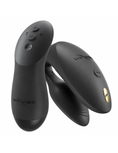 WE VIBE CHORUS PRO VIBRADOR PREMIUM PARA PAREJAS NEGRO SATINADO 2