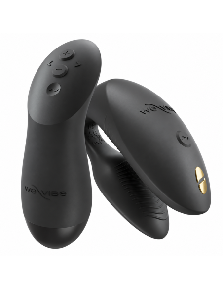 WE VIBE CHORUS PRO VIBRADOR PREMIUM PARA PAREJAS NEGRO SATINADO