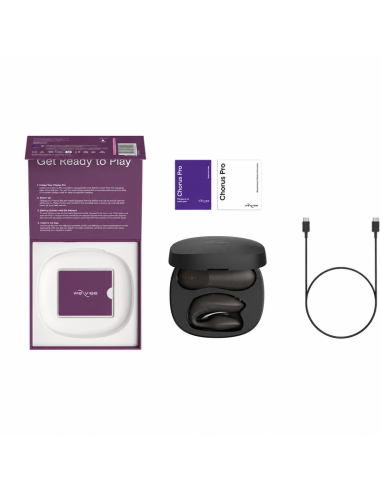 WE VIBE CHORUS PRO VIBRADOR PREMIUM PARA PAREJAS NEGRO SATINADO