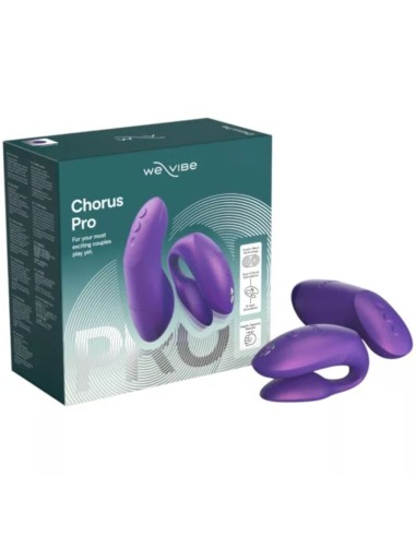WE VIBE CHORUS PRO VIBRADOR PREMIUM PARA PAREJAS PARPURA CASMICO