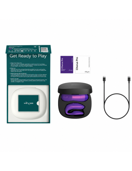 WE VIBE CHORUS PRO VIBRADOR PREMIUM PARA PAREJAS PARPURA CASMICO