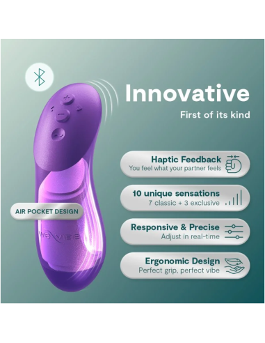 WE VIBE CHORUS PRO VIBRADOR PREMIUM PARA PAREJAS PARPURA CASMICO