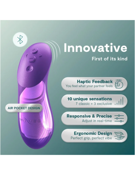 WE VIBE CHORUS PRO VIBRADOR PREMIUM PARA PAREJAS PARPURA CASMICO