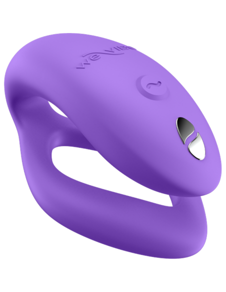 WE VIBE SYNC O VIBRADOR PARA PAREJAS CON ESTIMULACIAN ENVOLVENTE PARPURA CLARO