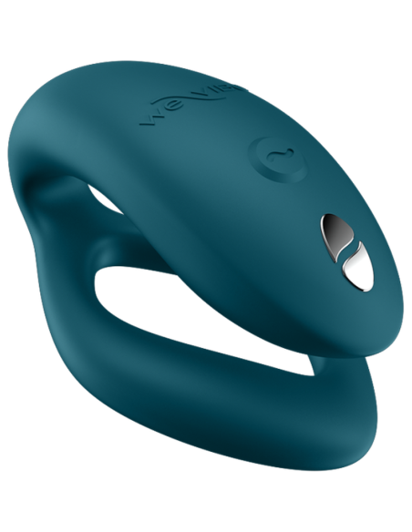 WE VIBE SYNC 2 VIBRADOR AJUSTABLE PARA PAREJAS VERDE TERCIOPELO