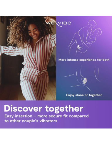 WE VIBE SYNC 2 VIBRADOR AJUSTABLE PARA PAREJAS VERDE TERCIOPELO