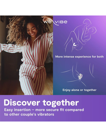 WE VIBE SYNC 2 VIBRADOR AJUSTABLE PARA PAREJAS VERDE TERCIOPELO