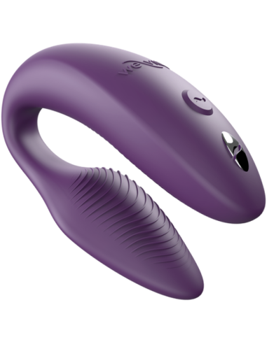 WE VIBE SYNC 2 VIBRADOR AJUSTABLE PARA PAREJAS PARPURA
