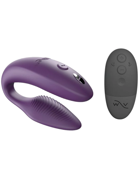 WE VIBE SYNC 2 VIBRADOR AJUSTABLE PARA PAREJAS PARPURA