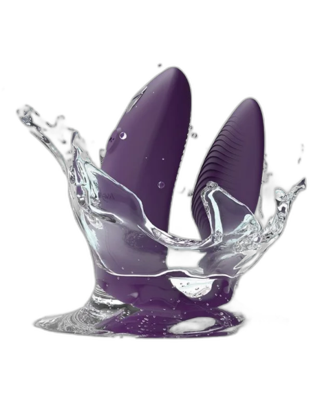 WE VIBE SYNC 2 VIBRADOR AJUSTABLE PARA PAREJAS PARPURA