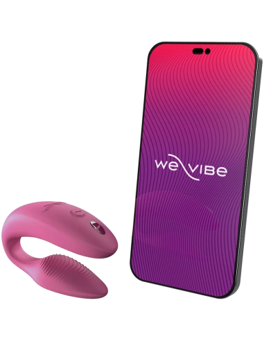 WE VIBE SYNC 2 VIBRADOR AJUSTABLE PARA PAREJAS ROSA