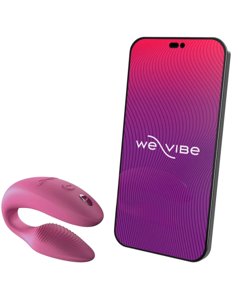 WE VIBE SYNC 2 VIBRADOR AJUSTABLE PARA PAREJAS ROSA
