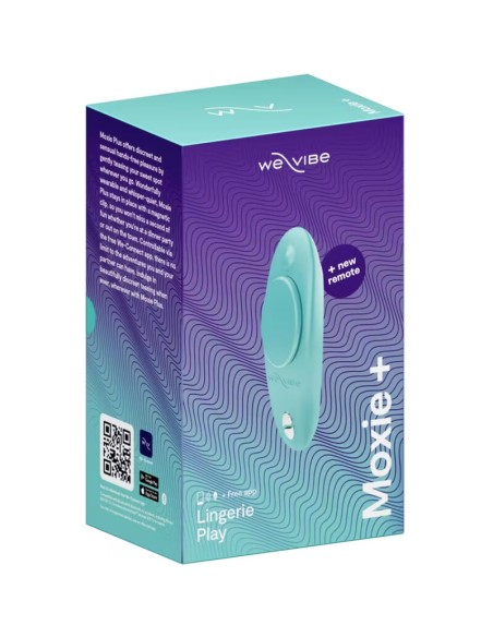 WE VIBE MOXIE VIBRADOR PARA BRAGUITAS CON CLIP MAGNATICO AGUA