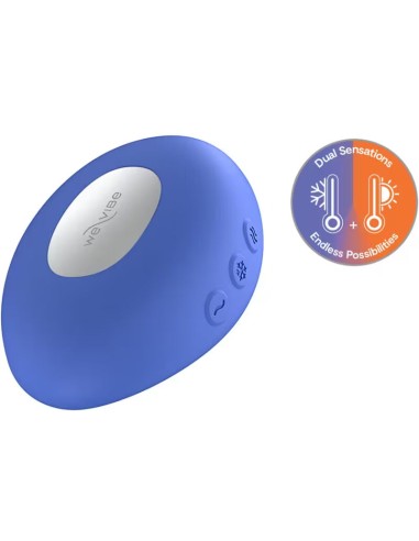 WE VIBE TEMP VIBRADOR CON FUNCIAN DE CALOR Y FRAO AZUL LAVANDA
