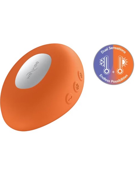 WE VIBE TEMP VIBRADOR CON FUNCIAN DE CALOR Y FRAO MANDARINA