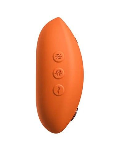 WE VIBE TEMP VIBRADOR CON FUNCIAN DE CALOR Y FRAO MANDARINA