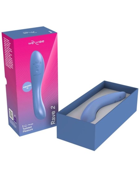 WE VIBE RAVE 2 VIBRADOR PUNTO G AZUL