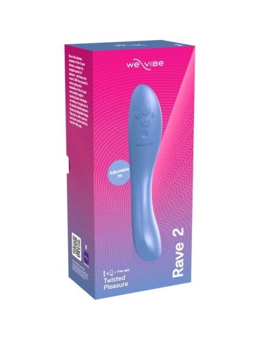 WE VIBE RAVE 2 VIBRADOR PUNTO G AZUL