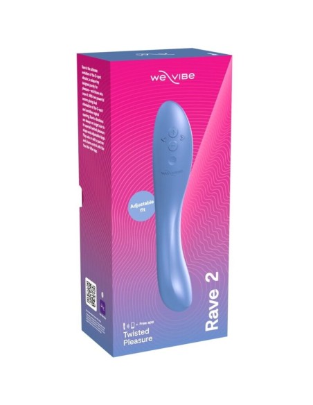 WE VIBE RAVE 2 VIBRADOR PUNTO G AZUL