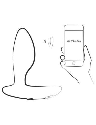 WE VIBE DITTO PLUG ANAL VIBRADOR ROSA