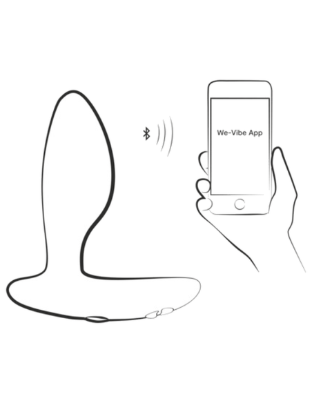 WE VIBE DITTO PLUG ANAL VIBRADOR ROSA