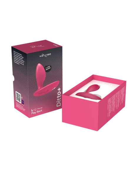 WE VIBE DITTO PLUG ANAL VIBRADOR ROSA