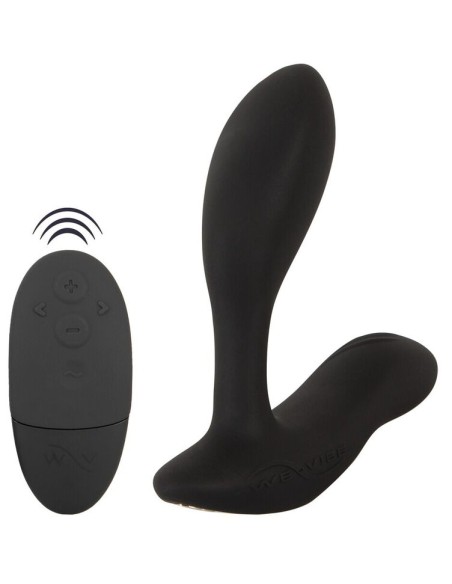 WE VIBE VECTOR MASAJEADOR DE PRASTATA NEGRO CONTROL REMOTO