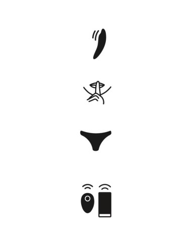 WE VIBE MOXIE VIBRADOR CLATORIS NEGRO