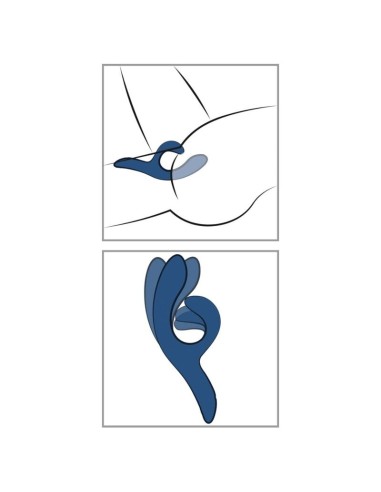 WE VIBE NOVA 2 VIBRADOR RABBIT AZUL MEDIANOCHE