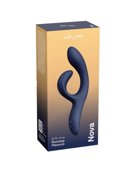 WE VIBE NOVA 2 VIBRADOR RABBIT AZUL MEDIANOCHE