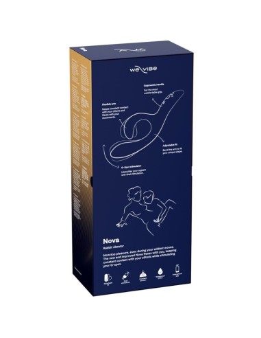 WE VIBE NOVA 2 VIBRADOR RABBIT AZUL MEDIANOCHE