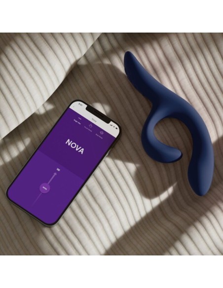 WE VIBE NOVA 2 VIBRADOR RABBIT AZUL MEDIANOCHE