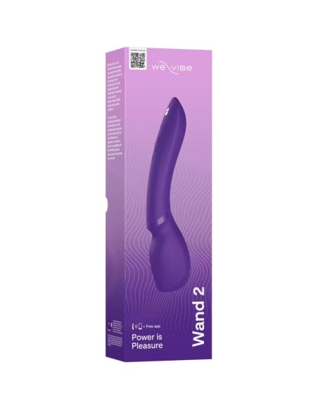 WE VIBE WAND 2 MASAJEADOR CORPORAL RECARGABLE PARPURA