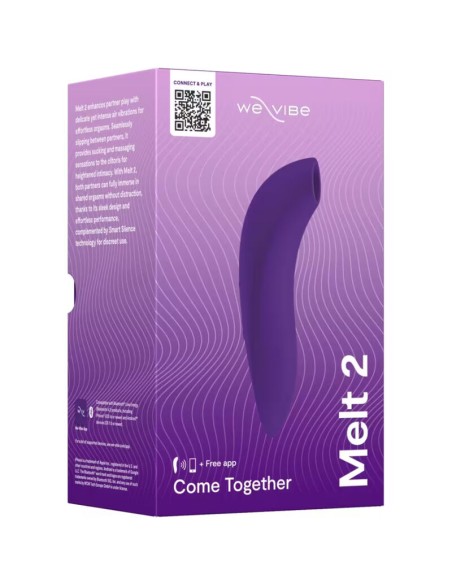 WE VIBE MELT 2 ESTIMULADOR CLITORIANO POR ONDAS DE AIRE PARPURA