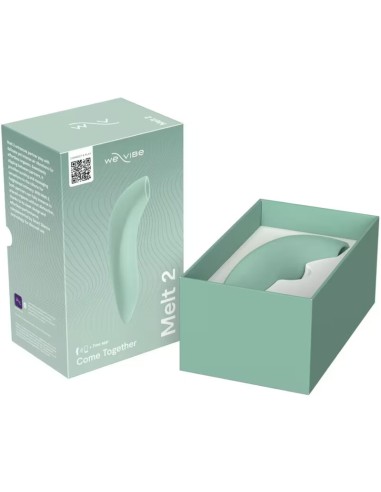 WE VIBE MELT 2 ESTIMULADOR CLITORIANO POR ONDAS DE AIRE VERDE SALVIA