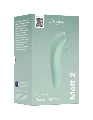 WE VIBE MELT 2 ESTIMULADOR CLITORIANO POR ONDAS DE AIRE VERDE SALVIA