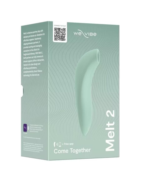 WE VIBE MELT 2 ESTIMULADOR CLITORIANO POR ONDAS DE AIRE VERDE SALVIA