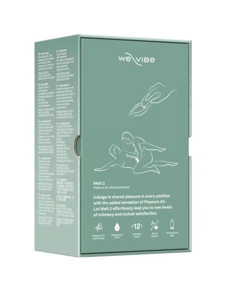 WE VIBE MELT 2 ESTIMULADOR CLITORIANO POR ONDAS DE AIRE VERDE SALVIA