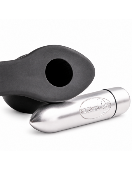 ROCKS OFF RO ZEN ESTIMULADOR PROSTATICO VIBRADOR CON DOBLE ANILLO 7 VELOCIDADES NEGRO
