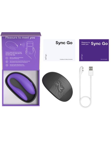 WE VIBE SYNC GO ESTIMULADOR DUAL VIOLETA