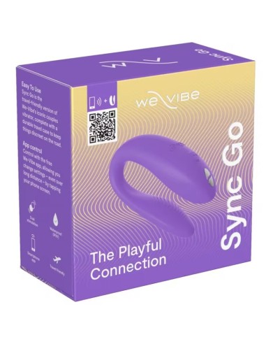WE VIBE SYNC GO ESTIMULADOR DUAL VIOLETA