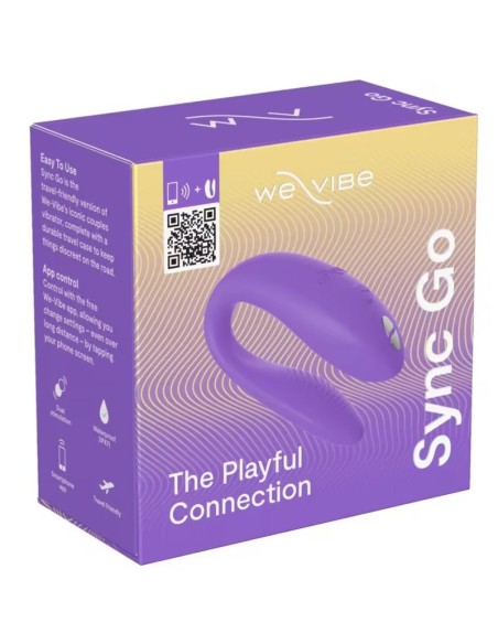 WE VIBE SYNC GO ESTIMULADOR DUAL VIOLETA