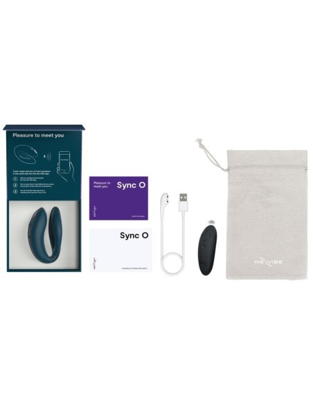 WE VIBE SYNC O VIBRADOR FLEXIBLE CONTROL REMOTO VERDE OSCURO