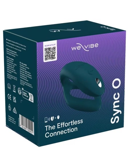 WE VIBE SYNC O VIBRADOR FLEXIBLE CONTROL REMOTO VERDE OSCURO