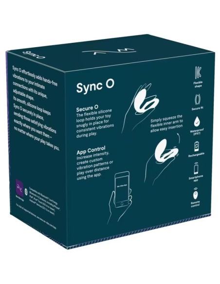 WE VIBE SYNC O VIBRADOR FLEXIBLE CONTROL REMOTO VERDE OSCURO