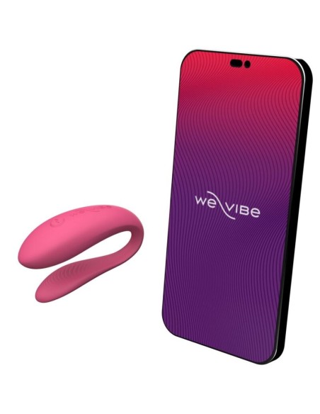 WE VIBE SYNC LITE ESTIMULADOR CLITORIS ROSA