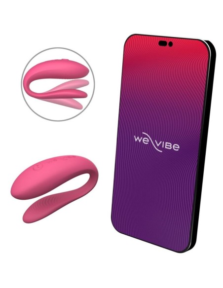 WE VIBE SYNC LITE ESTIMULADOR CLITORIS ROSA