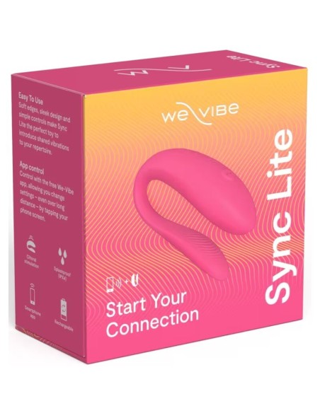 WE VIBE SYNC LITE ESTIMULADOR CLITORIS ROSA